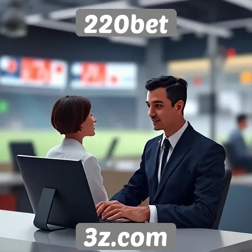 Atendimento ao cliente na plataforma 220bet