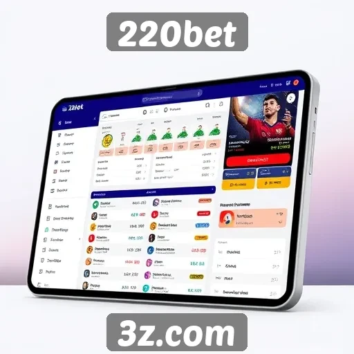 Experiência do usuário na plataforma 220bet